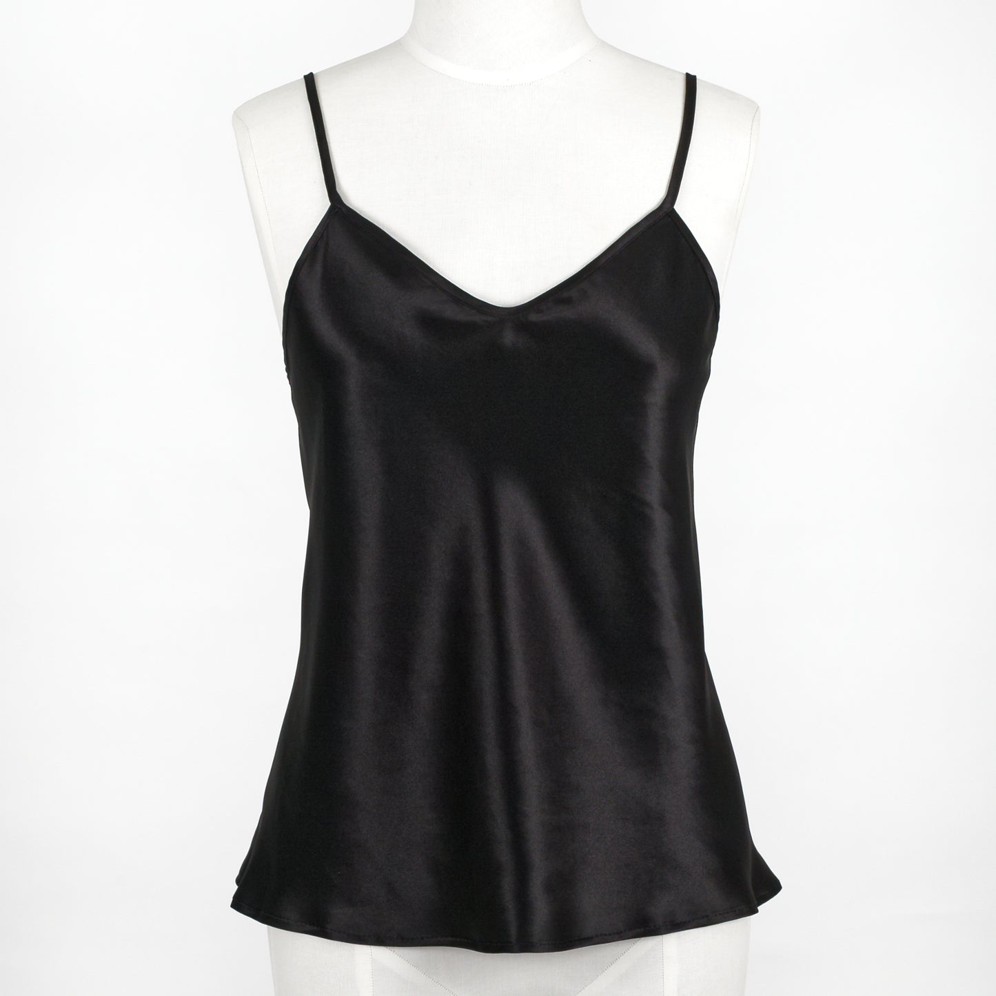 Silk Camisole top - Black