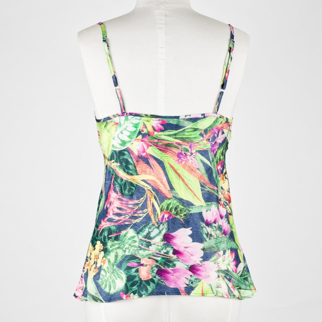 Silk Camisole top - Tropical