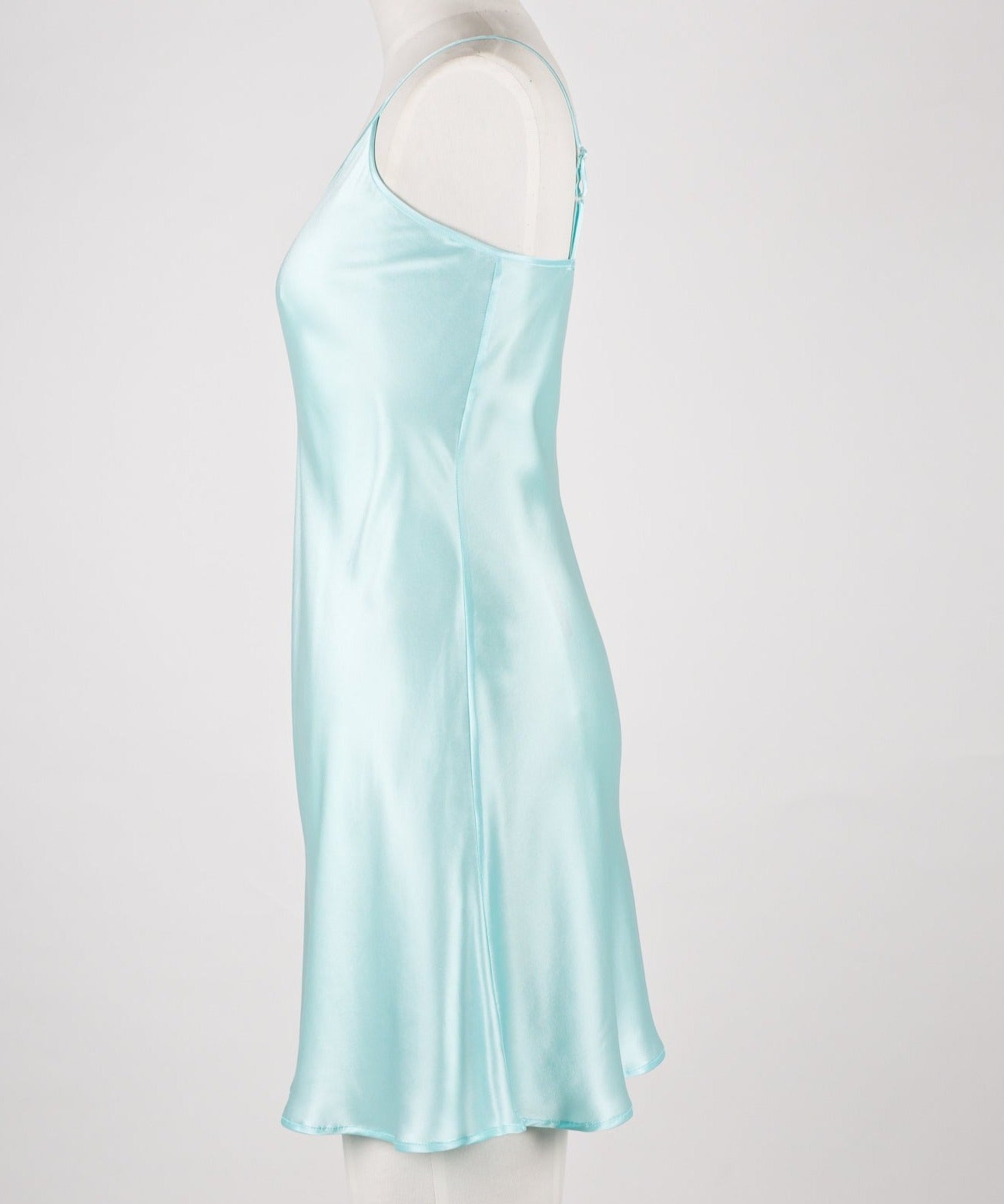 Silk Chemise Slip - Mint