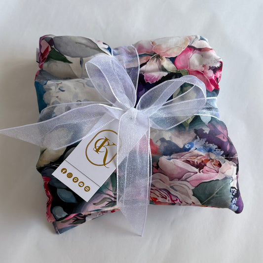 Cotton Floral Wheat Bag – Lavender Scented