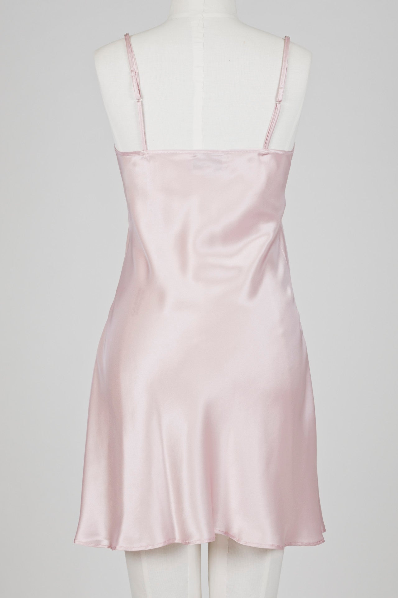 Silk Lace Chemise Slip - Musk