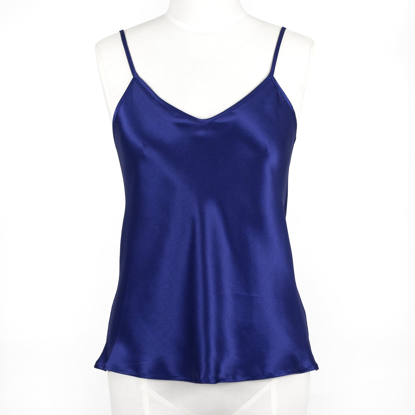 Silk Camisole Top - Royal Blue