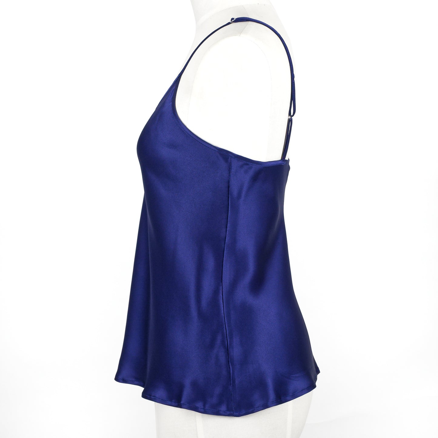 Silk Camisole Top - Royal Blue