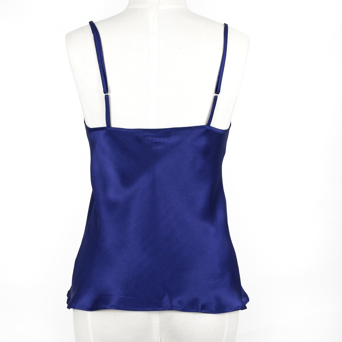 Silk Camisole Top - Royal Blue