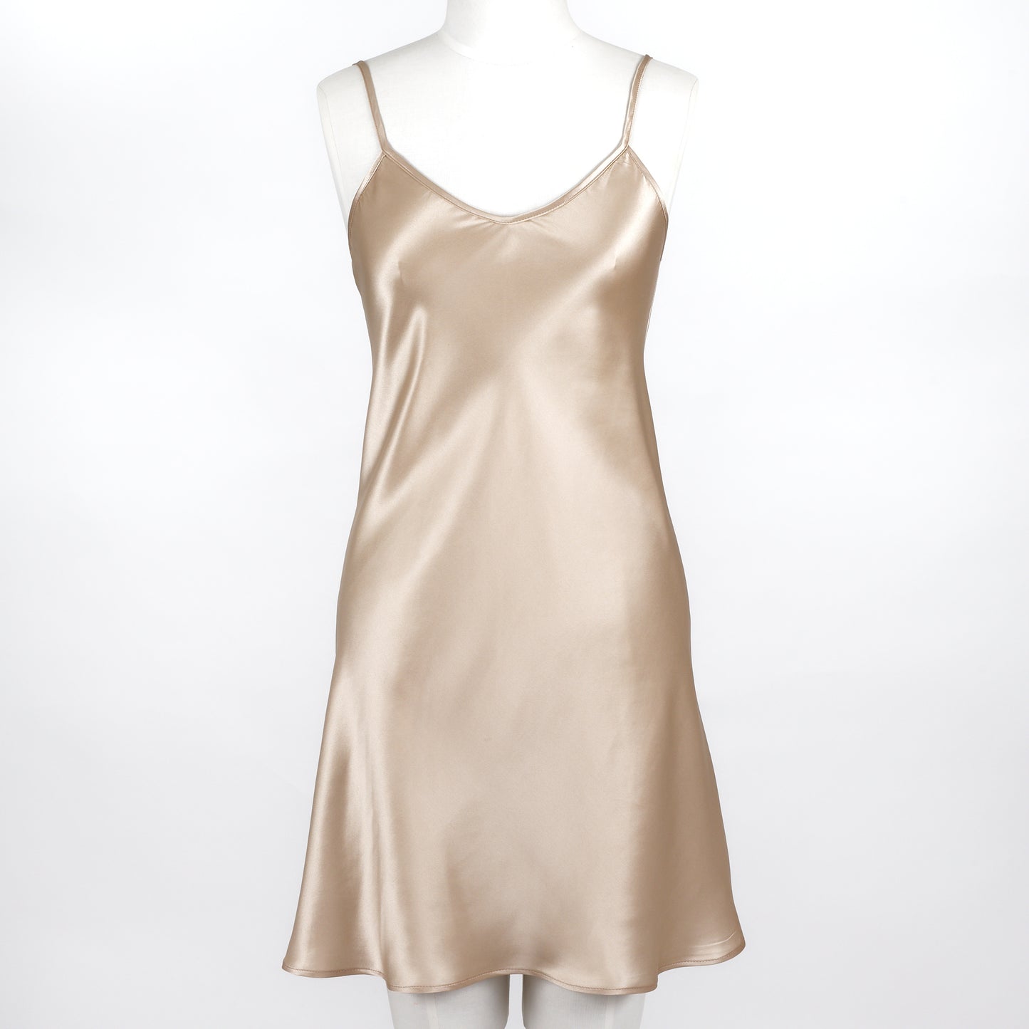 Silk Chemise Slip - Natural