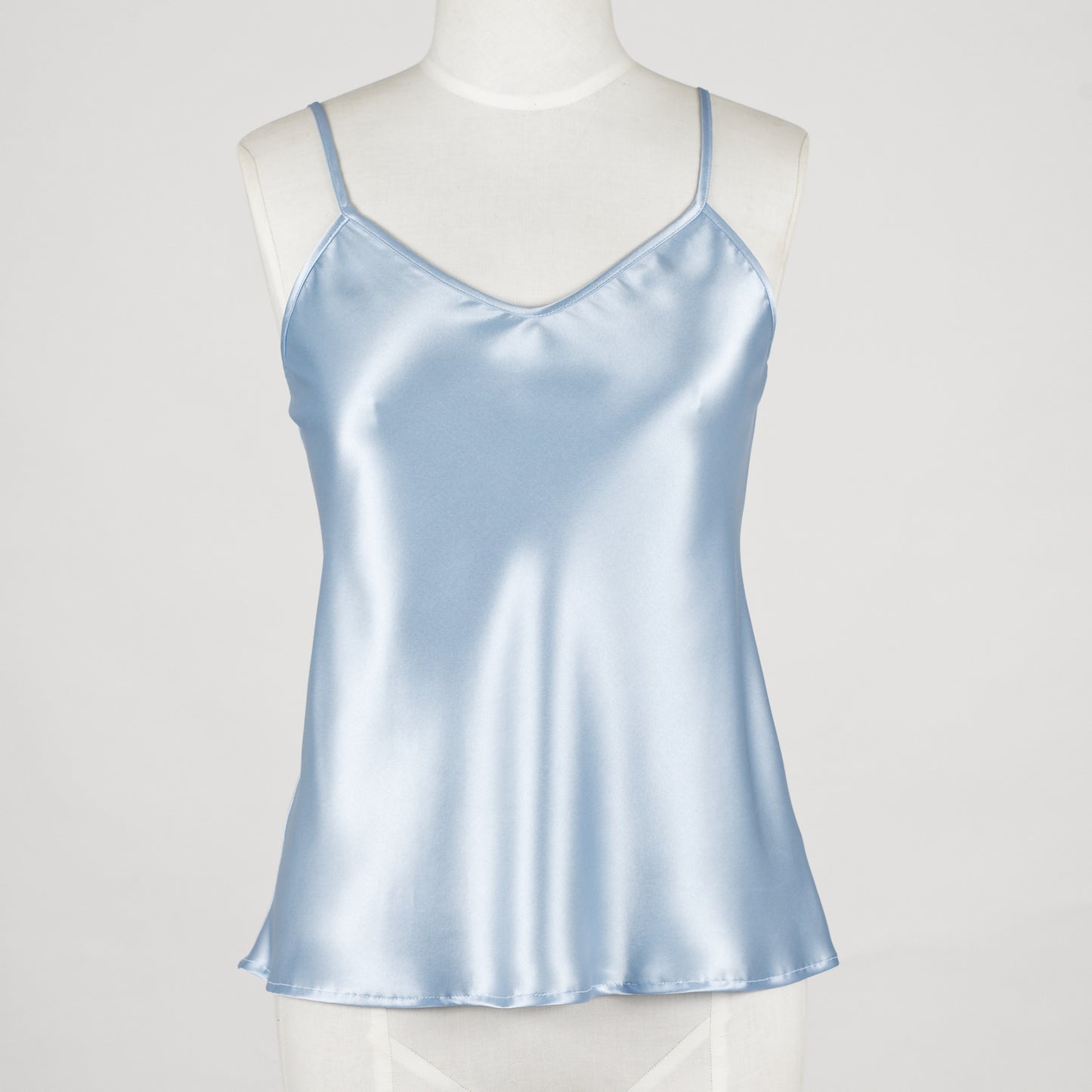 Silk Camisole top - Ice Blue