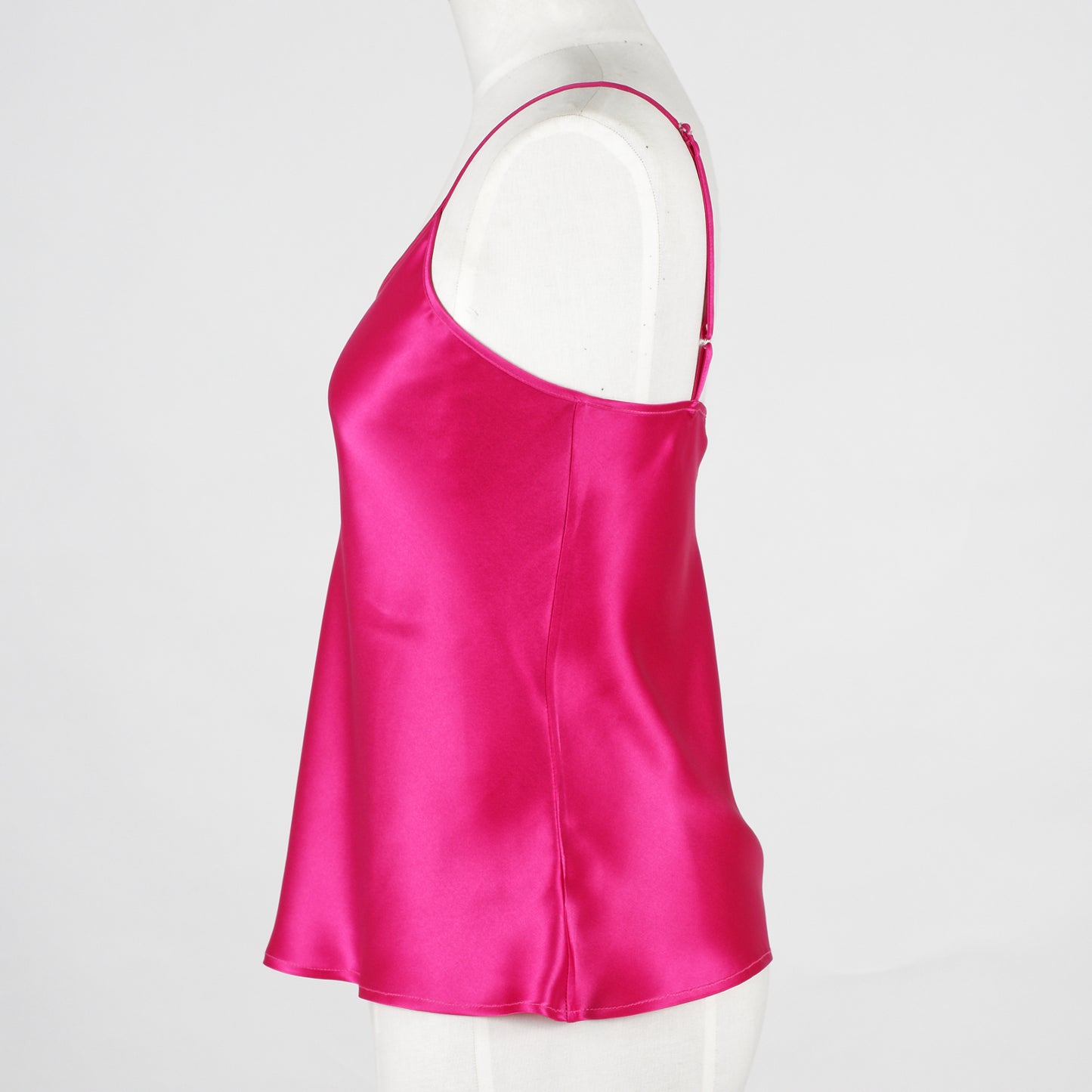 Silk Camisole top - Fuchsia