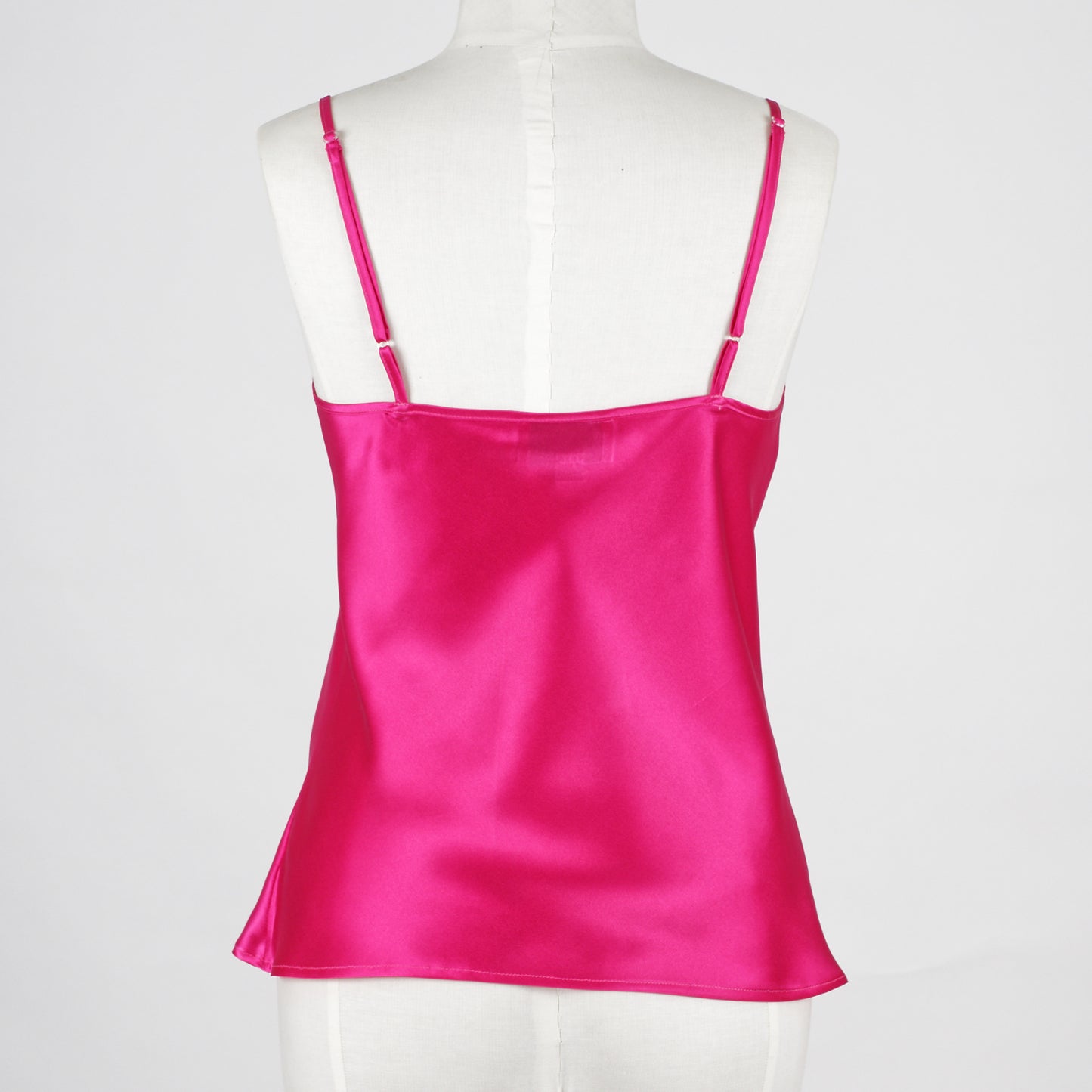 Silk Camisole top - Fuchsia