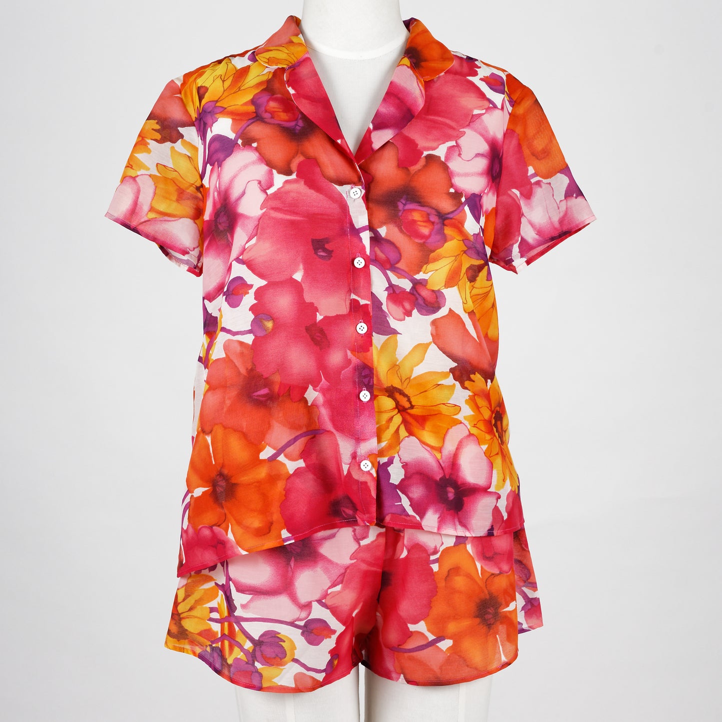 Pyjama Shirt  - Painted Garden