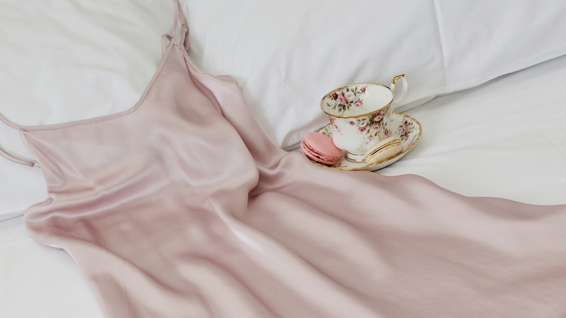 long silk chemise