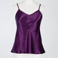 Silk Camisole top - Purple