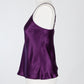 Silk Camisole top - Purple