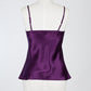 Silk Camisole top - Purple