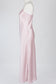 Silk Long Lace Chemise  Slip - Musk