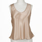 Silk Singlet top - Natural