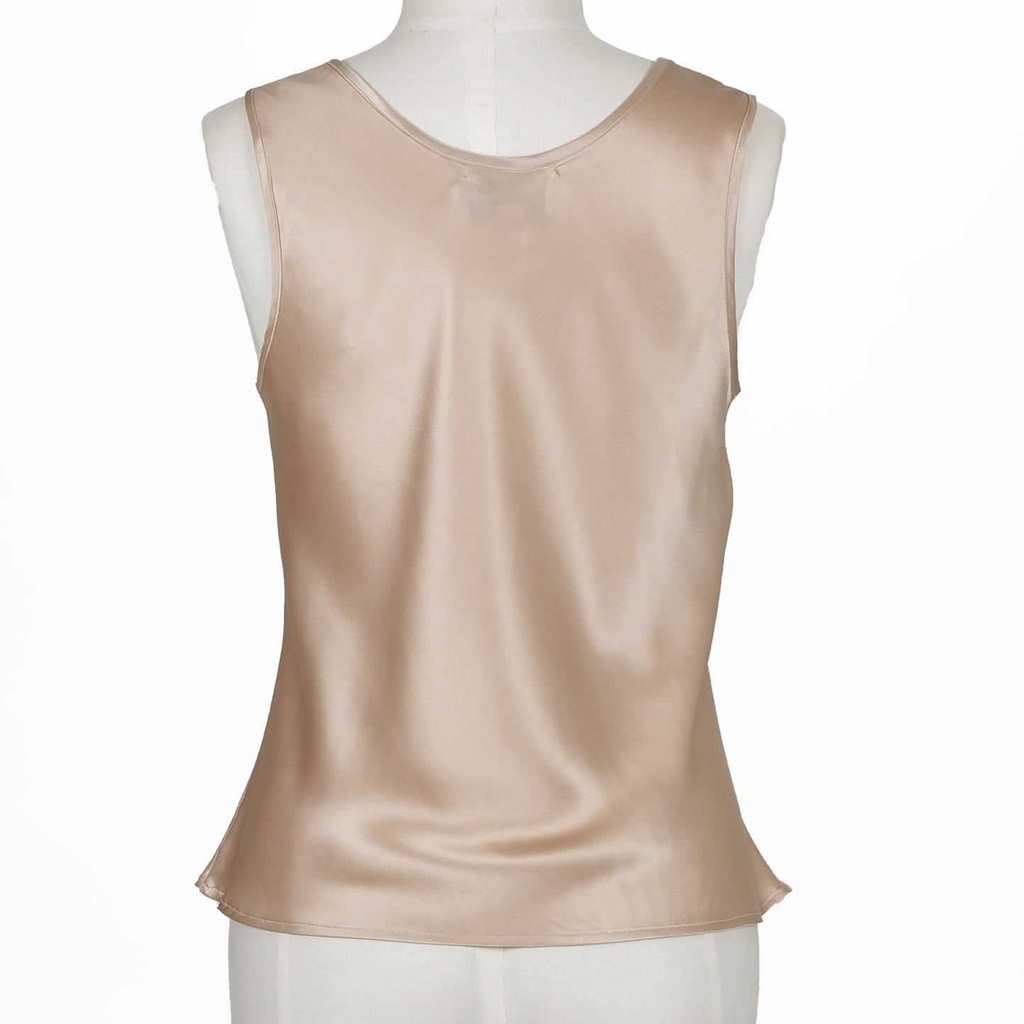 Silk Singlet top - Natural