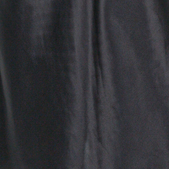 Silk Chemise Slip - Black
