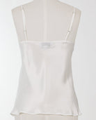 white silk cami on a mannequin