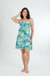Cotton Chemise slip nightie Tropical Morpho