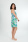 Cotton Chemise slip nightie Tropical Morpho