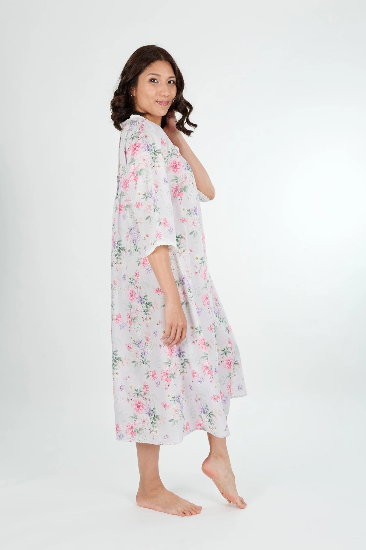 Empress - Cotton nightie Passiflora