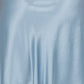 Silk Lace Chemise Slip - Steel Blue