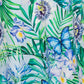 Cotton Chemise slip nightie Tropical Morpho