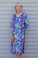 Empress - Cotton nightie Winter Hydrangea
