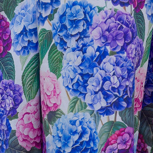 Empress - Cotton nightie Winter Hydrangea