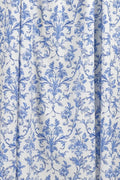Countess Summer Cotton nightie - Blue Porcelain