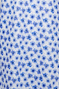 Countess Summer Cotton nightie - Blue Poppy