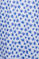close up of blue floral cotton nightie