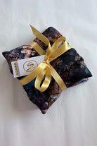 cotton snake print wheat heat bag