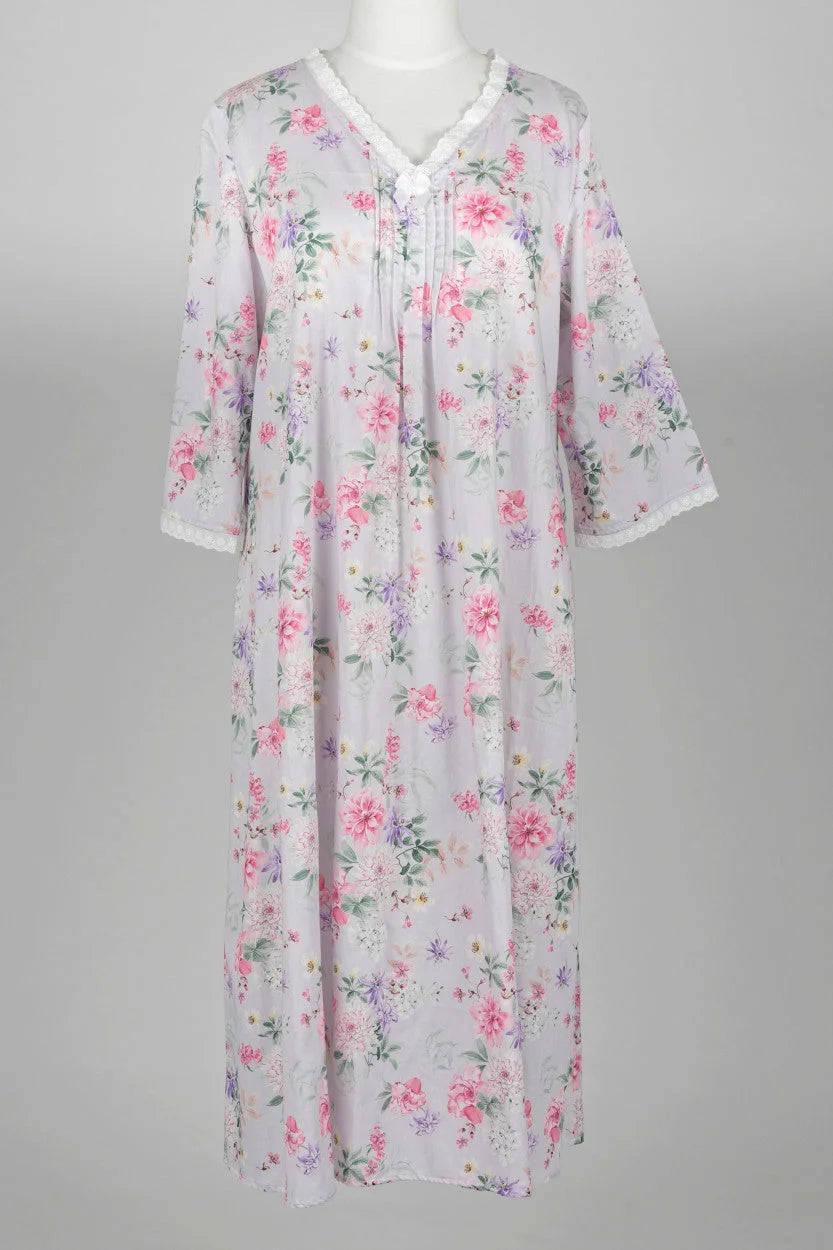 Empress - Cotton nightie Passiflora