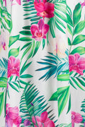 Countess Summer Cotton nightie - Tropical Orchid