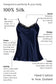 Silk Lace Camisole top -  Navy