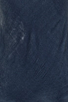 denim blue silk velvet camisole