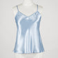 Silk Camisole top - Ice Blue